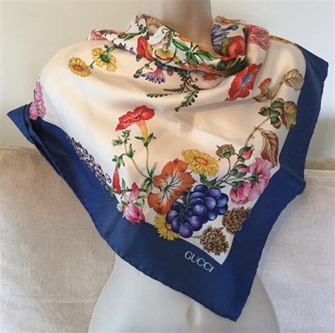 gucci vintage scarf|vintage Gucci scarf women.